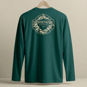 Cream Print Long Sleeve T Shirt - Image 7