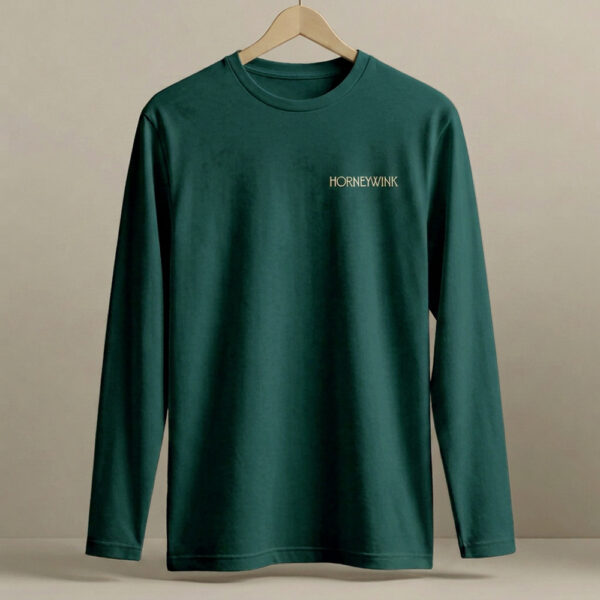 Cream Print Long Sleeve T Shirt