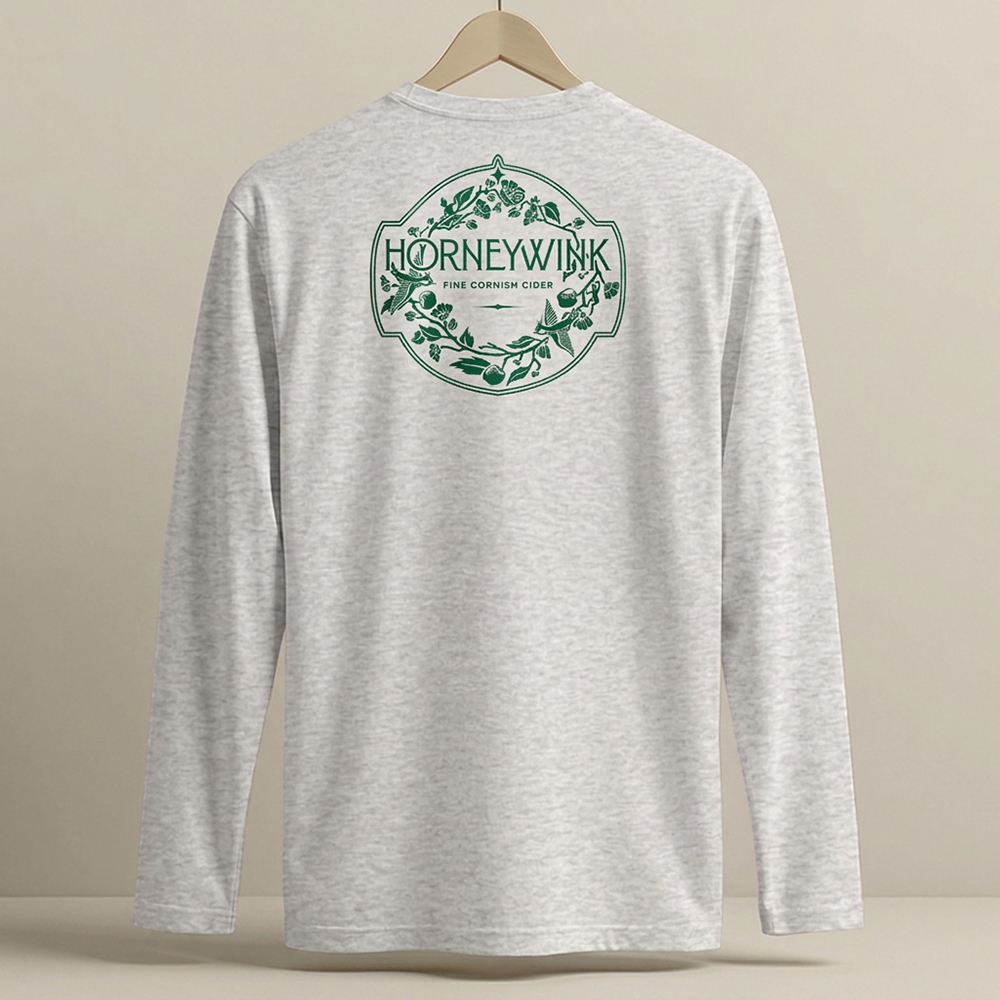 Green Print Long Sleeve T Shirt