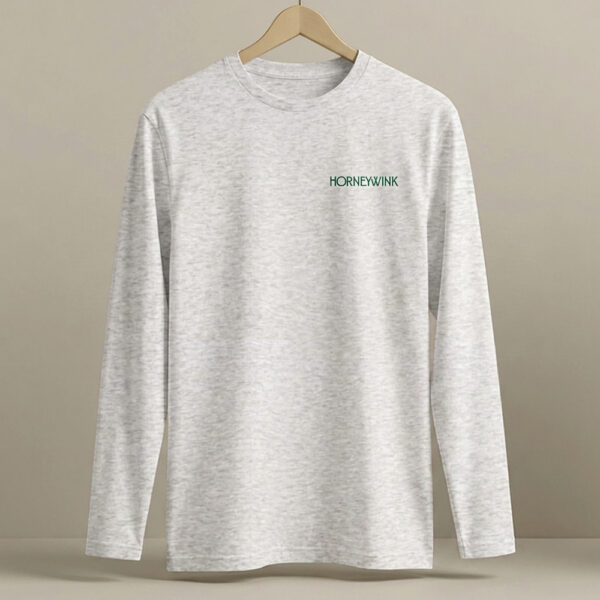 Green Print Long Sleeve T Shirt
