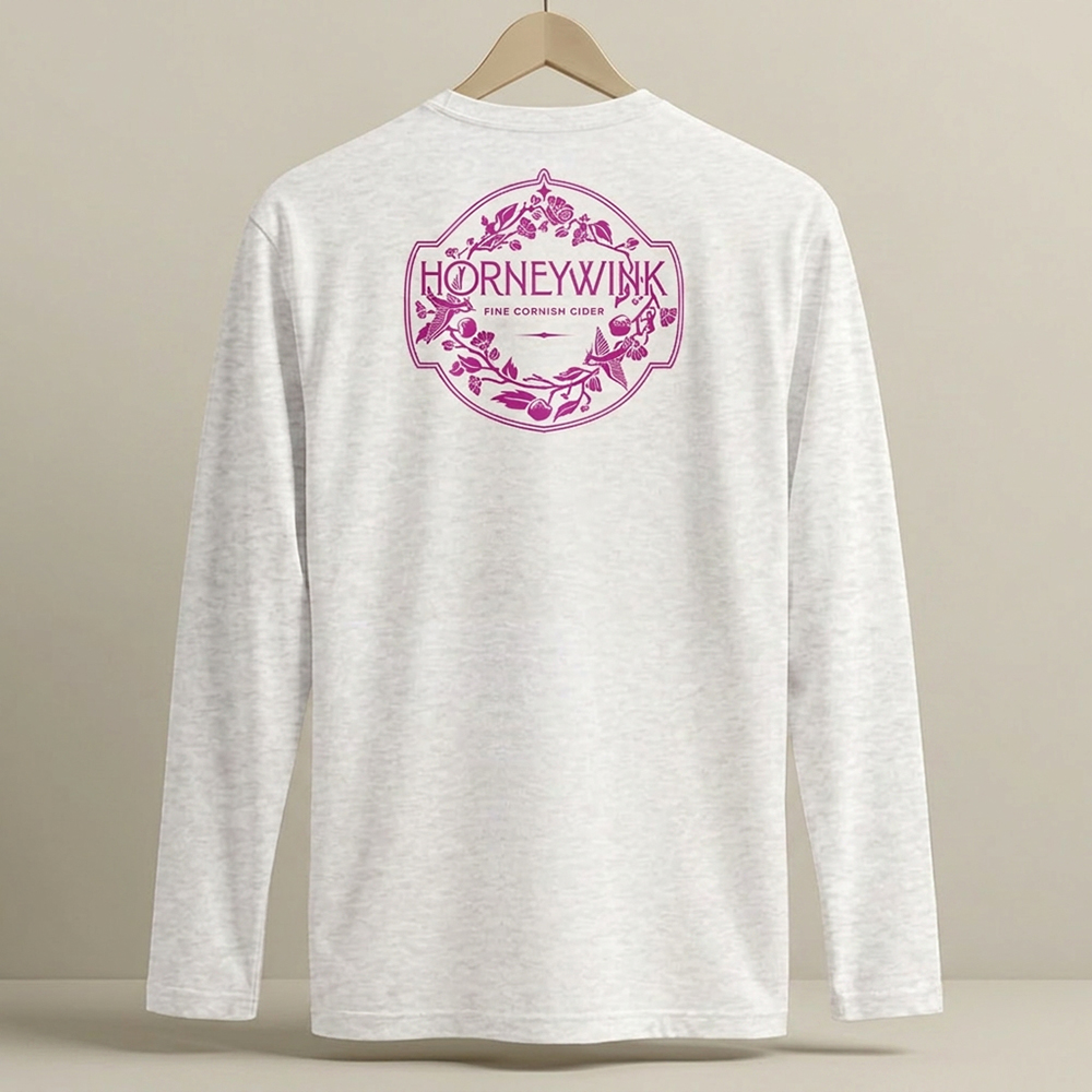 Pink Print Long Sleeve T Shirt - Image 5