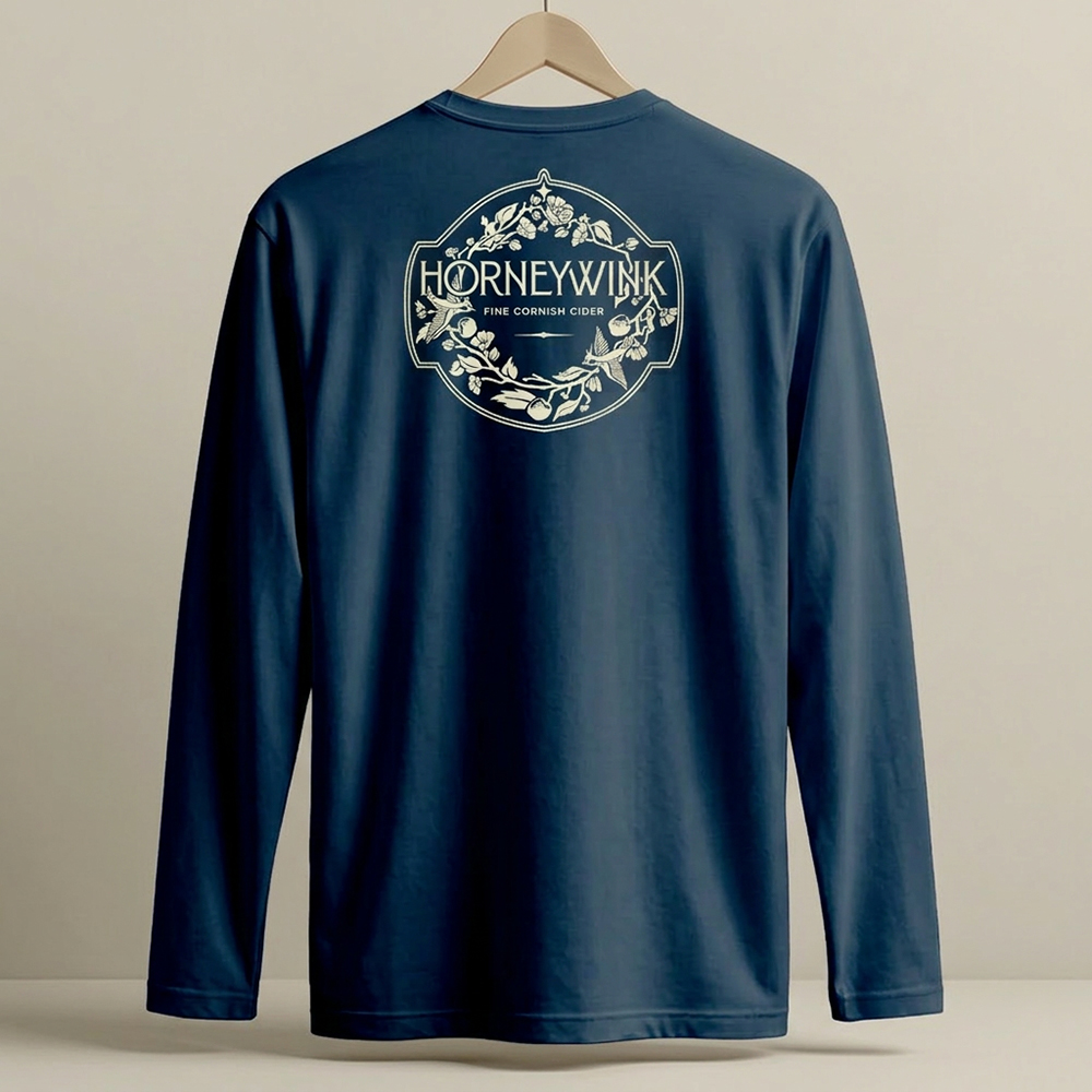Cream Print Long Sleeve T Shirt - Image 5