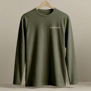Cream Print Long Sleeve T Shirt - Image 2