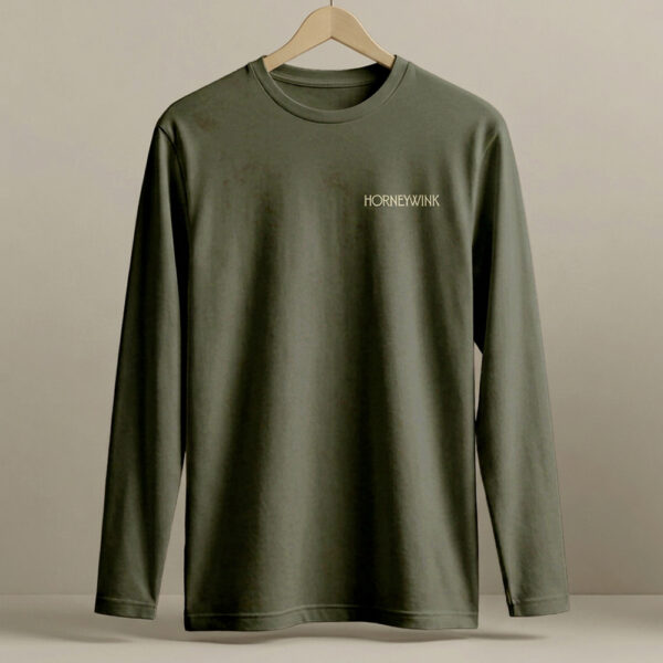 Cream Print Long Sleeve T Shirt