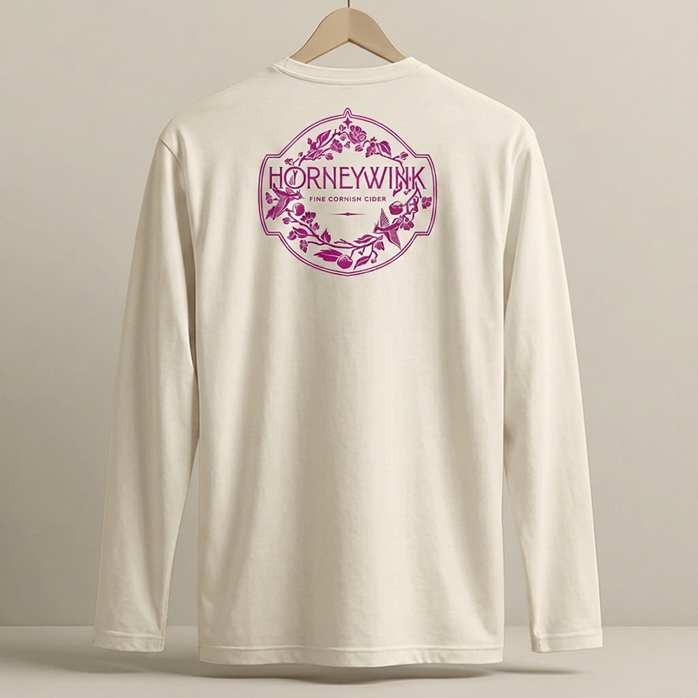 Pink Print Long Sleeve T Shirt - Image 3