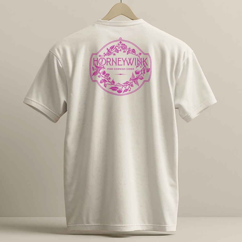 Pink Print T-Shirt - Image 1